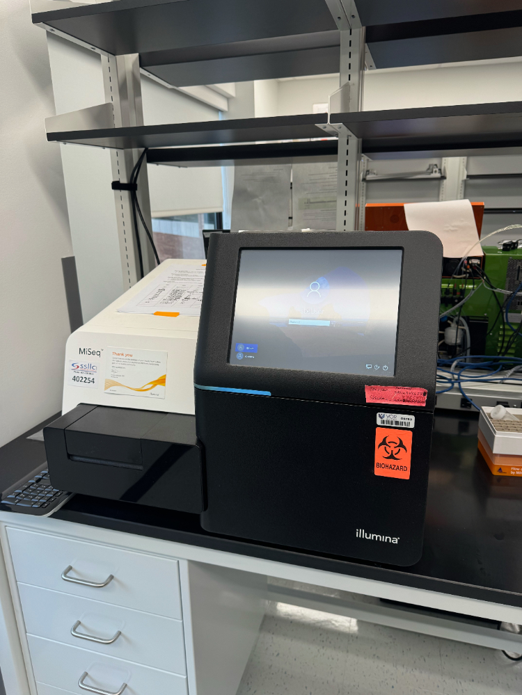 Image of Illumina MiSeq Gene Sequencing System